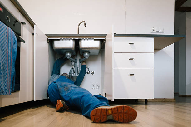Professional Pipe Repair technician working in Blanch, NC